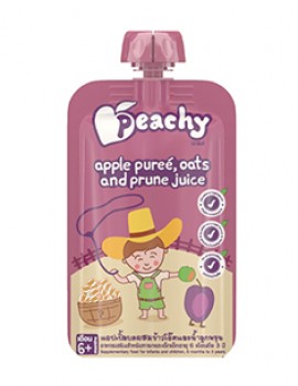 Peachy (Apple puree, Oats and Prune juice)